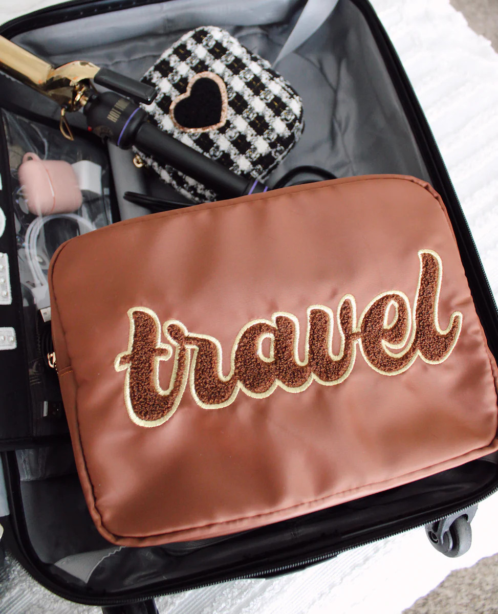 Travel XL - Brown Embroidery | KenzKustomz