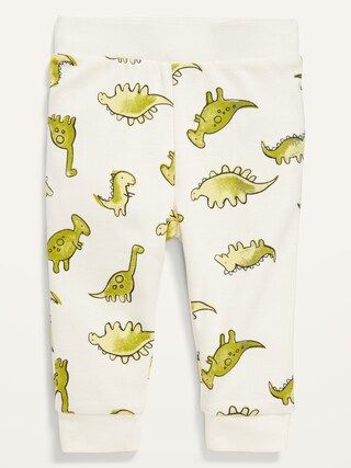 Unisex Dino-Print Pull-On Pants for Baby | Old Navy (US)