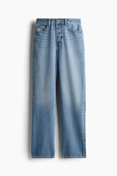 H & M - Straight Jeans - Blue | H&M (US + CA)