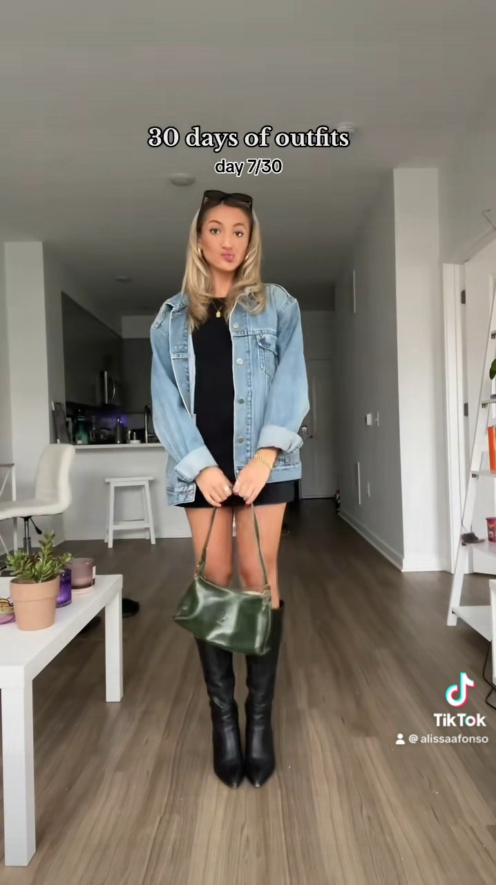 the perfect oversized denim jacket! this one is vintage Levi’s but linking similar ones that look almost identical! 

#LTKVideo #LTKStyleTip #LTKFallSale