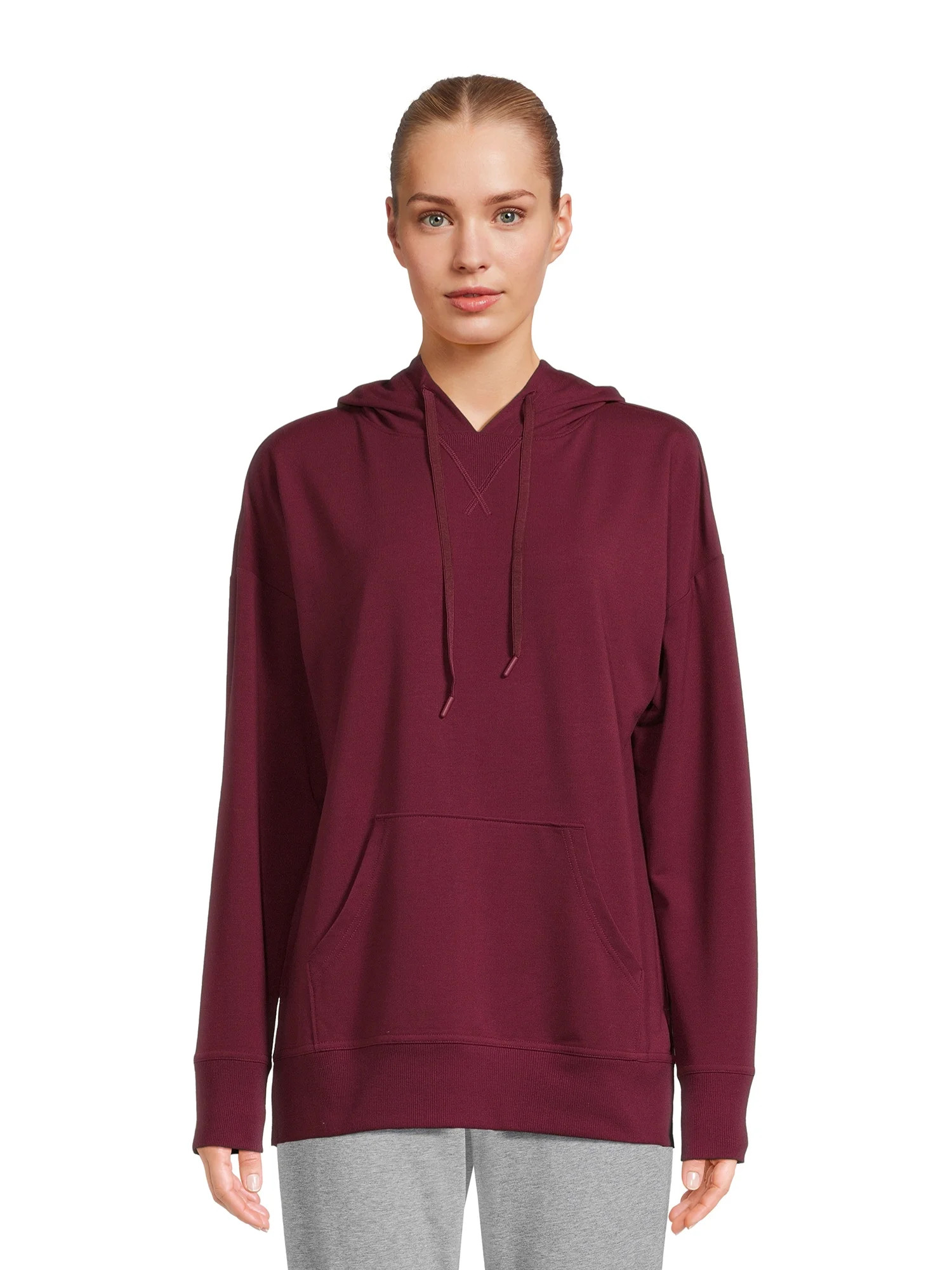 Athletic Works Women's Pullover Hoodie with Long Sleeves, Sizes XS-XXXL | Walmart (US)