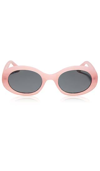 X Meredith Duxbury Duxbury Sunglasses in Cotton Candy Pink And Grey | Revolve Clothing (Global)