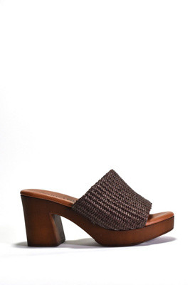 Cordani Waylin Wood-Bottom Heels | Anthropologie (US)