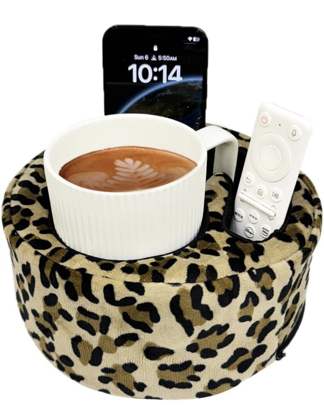 Say goodbye to spills! This genius cup holder pillow keeps your drinks secure on your couch, bed, or car - no more knocked-over cups ruining your carpet. The multi-compartment design holds your drink, phone, glasses, and remotes all in one place at arm’s reach. No side table? No problem! The insulating foam even keeps your drinks hot or cold longer. A total game changer for couch potatoes and WFH warriors!​​​​​​​​​​​​​​​​

#LTKfoodie #LTKActive #LTKdayinmylife