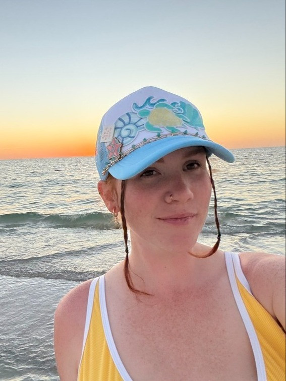 girls beach trip trucker hat diy 

 #LTKSeasonal #LTKParties