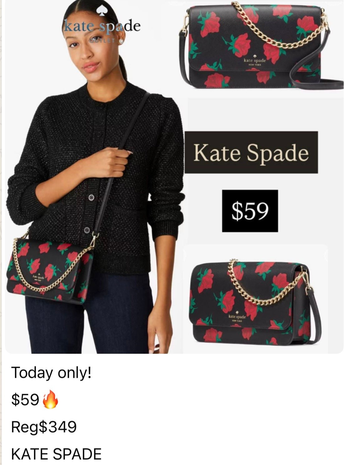 Katespade crossbody $59

#LTKootd #LTKSaleAlert #LTKGiftGuide