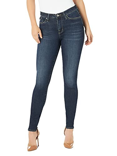 Rock & Republic Women's High Roller High Rise Skinny Jean, NightAfterDark, 4 Long | Amazon (US)