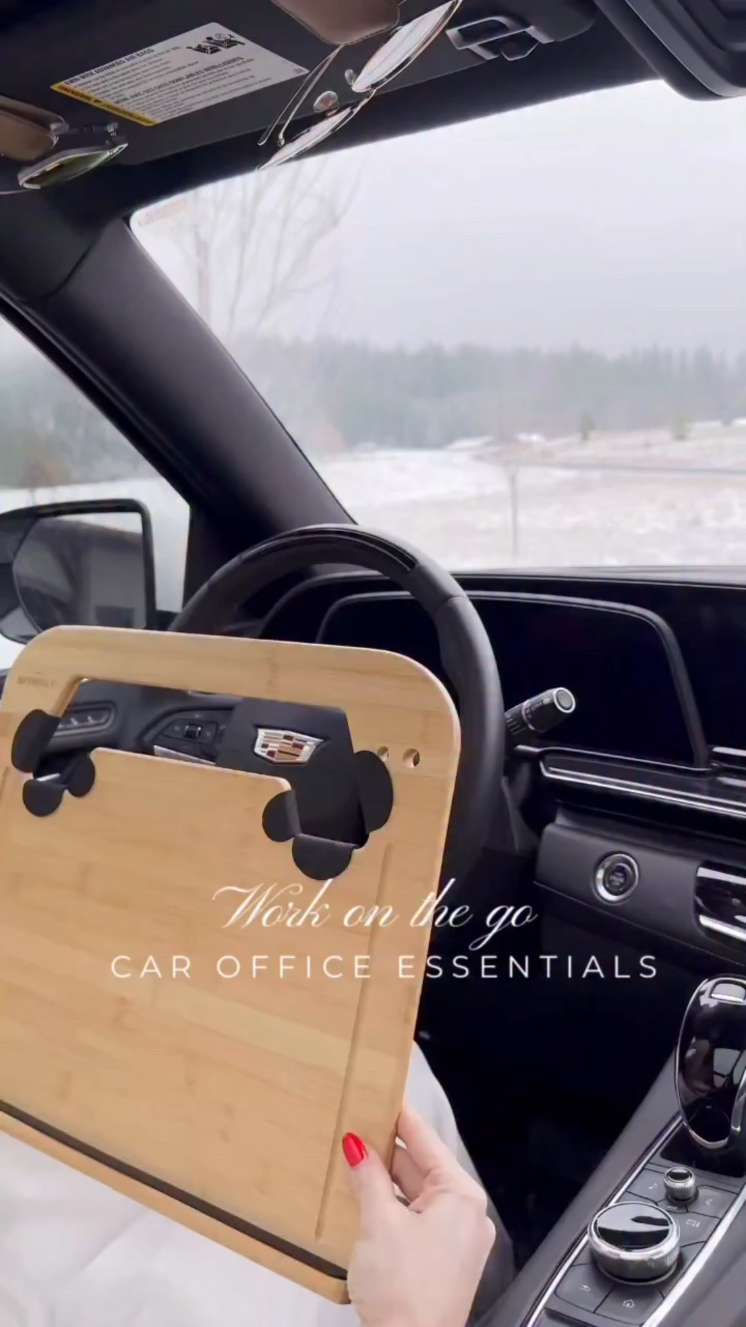 Working on the go just got easier!

Car, car hacks, work from anywhere, car desk, steering wheel desk, work from car, stanley, snack organizer, purse hooks, car organization, tote bag, work tote, Stanley, on the go essentials, Amazon finds 

#LTKSeasonal #LTKmomlife #LTKTravel