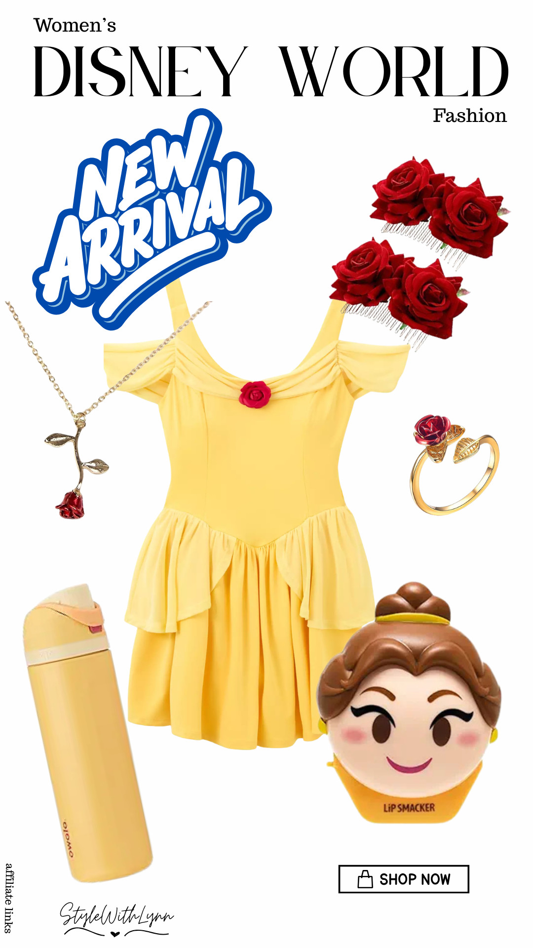 Planning your next Disney World trip? This Belle‑themed look is the perfect Disneybound outfit idea. Yellow athletic dress, rose jewelry, and park‑day accessories that bring the magic to life. 

Shop the full Beauty and the Beast outfit below.

#DisneyOutfitIdeas #DisneyWorldFashion #BelleInspiredOutfit #DisneyboundBelle #DisneyTripStyle #LTKFinds #DisneyVacation  

 #LTKootd #LTKTravel