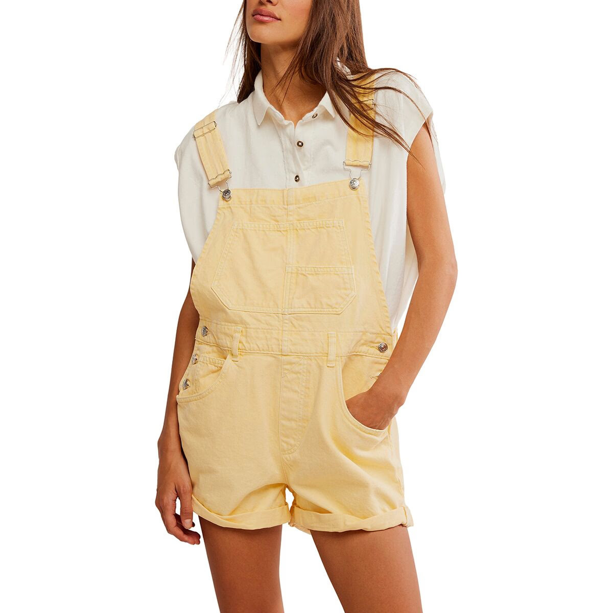 Free People Ziggy Shortall - Women's Lemon Drop, XL | Backcountry