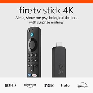 Amazon Fire TV Stick 4K with AI-powered Fire TV Search, Wi-Fi 6, stream over 1.5 million movies a... | Amazon (US)