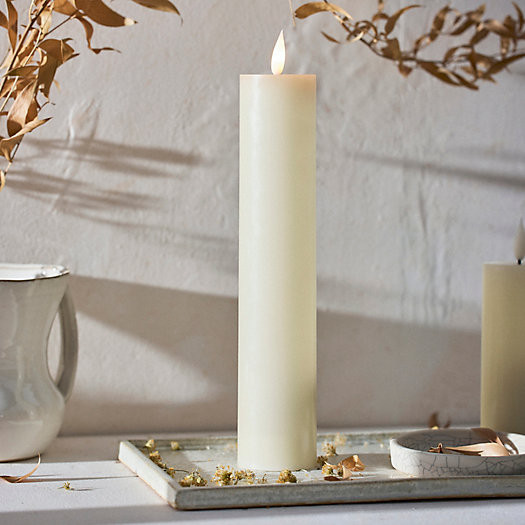 Stargazer Flameless Pillar Candle, 10 Inch | Terrain