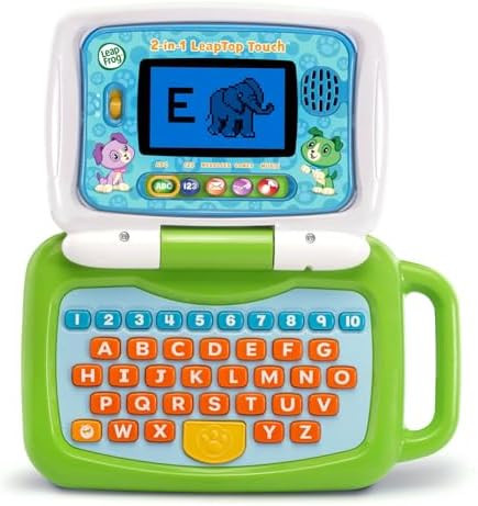 LeapFrog 2-in-1 LeapTop Touch, Green | Amazon (US)