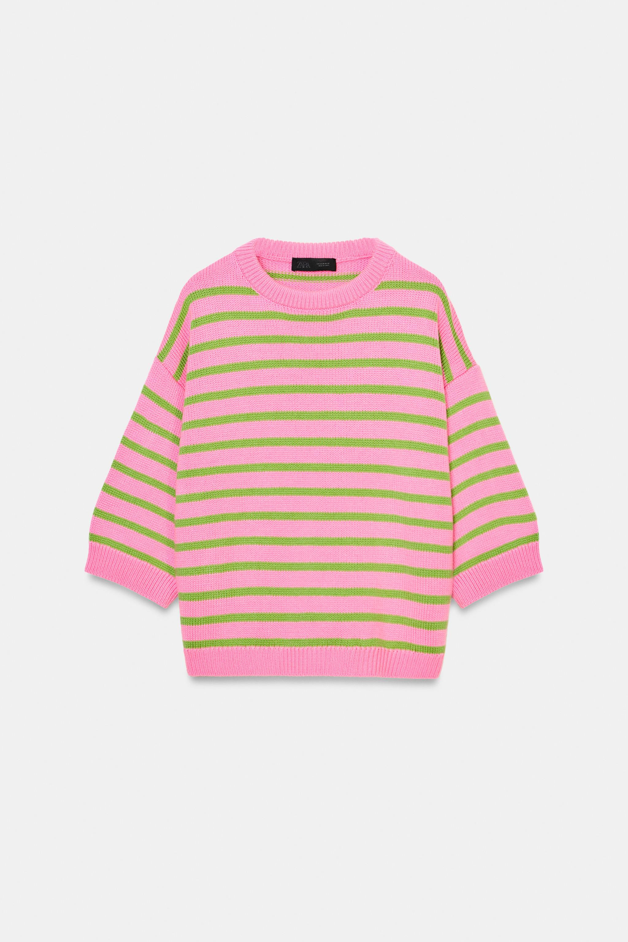 STRIPED KNIT JUMPER | Zara US