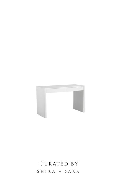 This desk is a favorite find of ours, for kids rooms, playrooms, and even guest bedrooms.  Its simple clean lines and inconspicuous drawers (to hide unsightly clutter), takes up a minimal spatial footprint and comes in two finishes that work in nearly any space. Highly recommend! 
xx, Shira + Sara 🤍
.
.
.
#CuratedByShiraAndSara #StudioEttHemFinds #StudioEttHem #InteriorDesign

#LTKhome