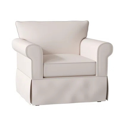 Lachance Armchair Darby Home Co Body Fabric: Sunbrella® Canvas Canvas, Piping Fabric: Sunbrella® Can | Wayfair North America
