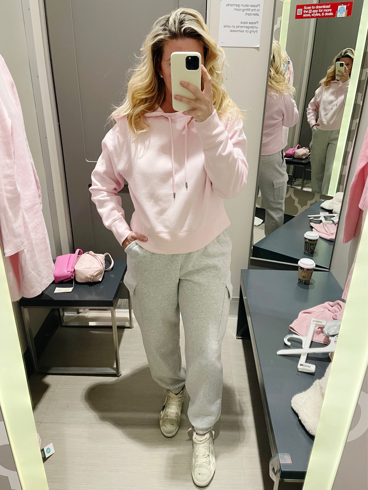 I could wear this comfy outfit everyday! @Target has the cutest Valentine inspired clothes right now! 
I am wearing an 8 in the bottoms and a M in the top. 

#LTKfindsunder50 #LTKstyletip #LTKSeasonal