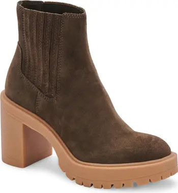 Dolce Vita Caster H2O Waterproof Block Heel Bootie | Nordstrom | Nordstrom