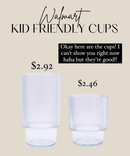 Walmart kid friendly cups 

#LTKhome #LTKkids #LTKfamily