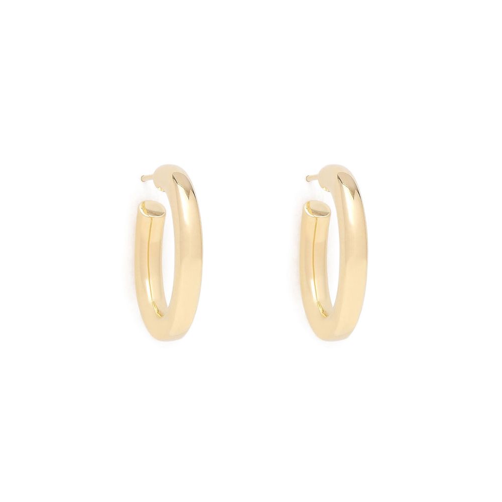 Jennifer Fisher Essential Hoops Earring in Yellow Gold | goop