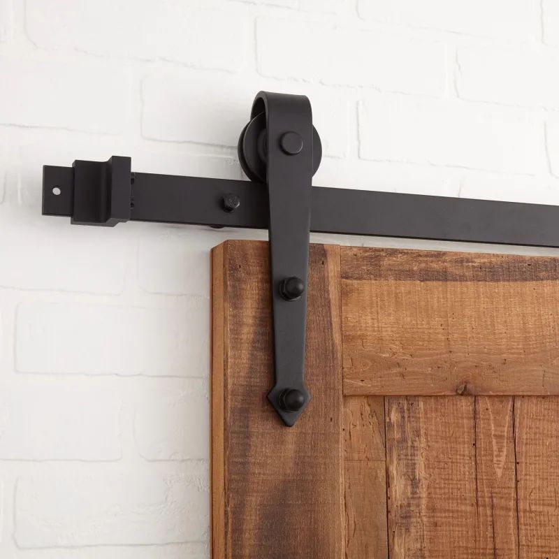 Signature Hardware 441035-6-ND Anders 72 Inch Barn Door Hardware Set - Includes | Build.com, Inc.