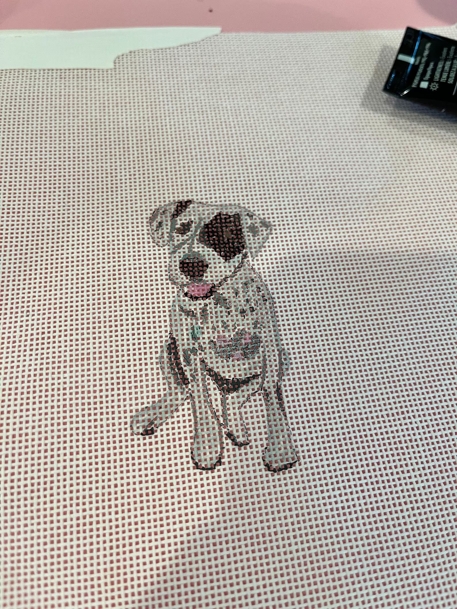 Custom Dog Needlepoint Canvas - Etsy | Etsy (US)