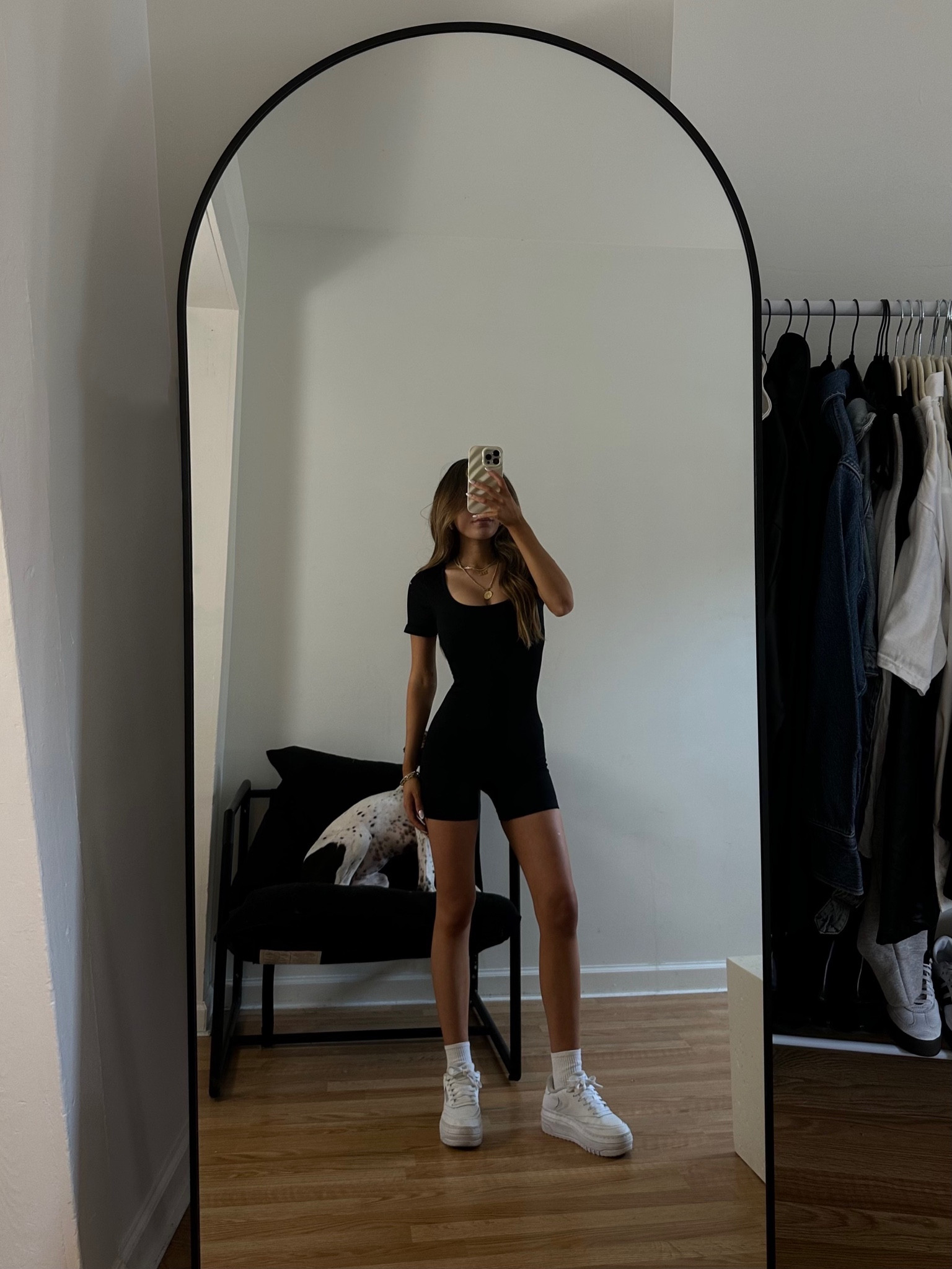 The seamless romper you need. Snatches your waist and it’s so comfortable! I’m wearing a size small! #FoundItOnAmazon 🖤

#LTKfit #LTKunder50 #LTKstyletip