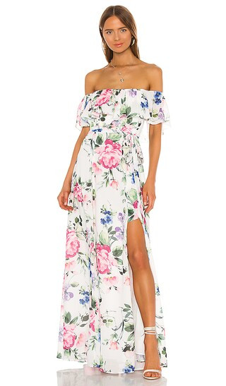 Yumi Kim Carmen Maxi Dress in Splendor Pink from Revolve.com | Revolve Clothing (Global)