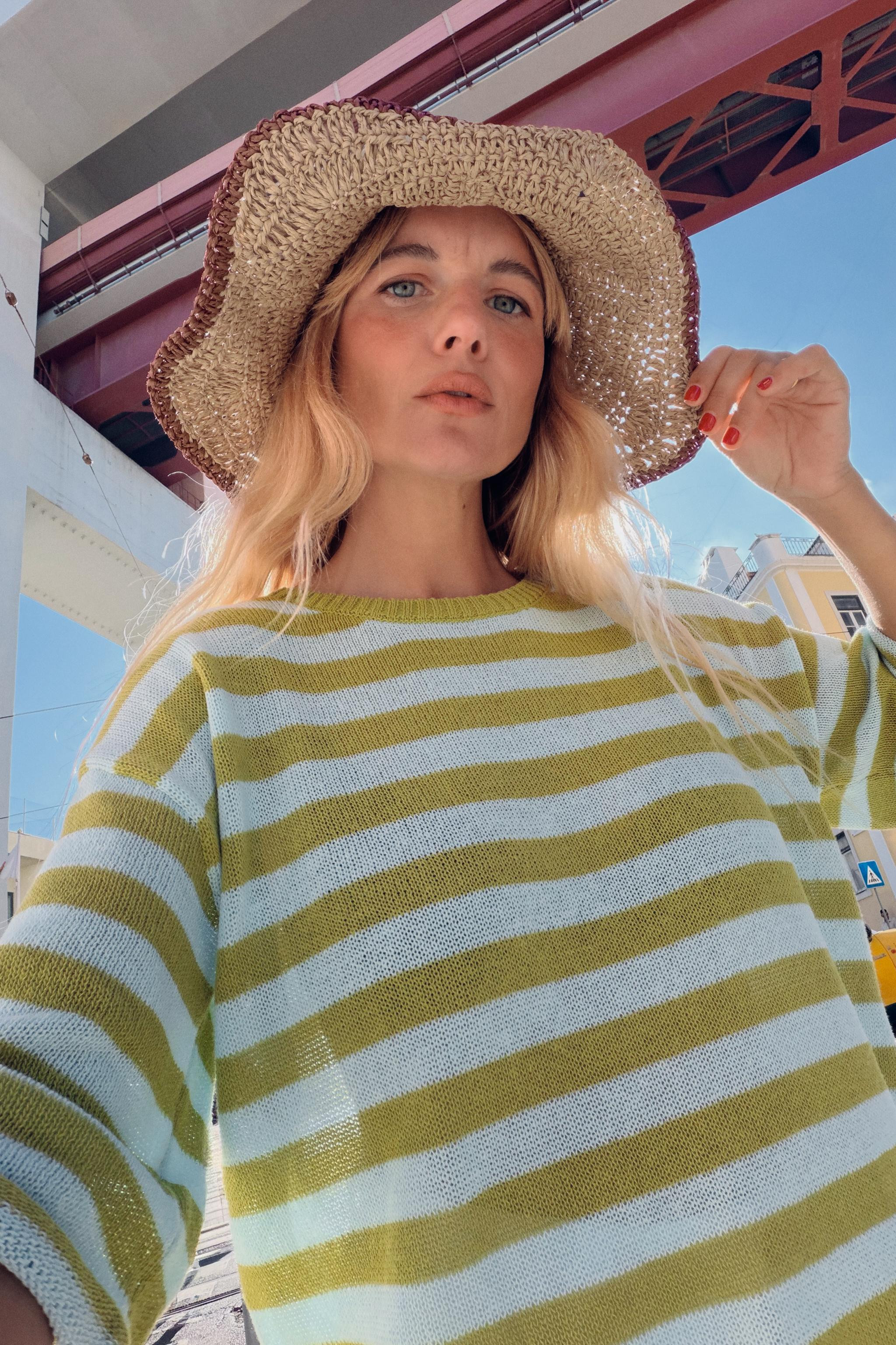 STRIPED KNIT JUMPER | Zara UK
