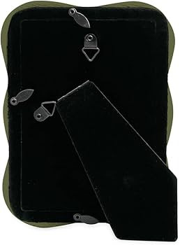 Isaac Jacobs 4x6 Green Curved Deco Frame for Tabletop and Wall Display, Decorative Art, Design, H... | Amazon (US)