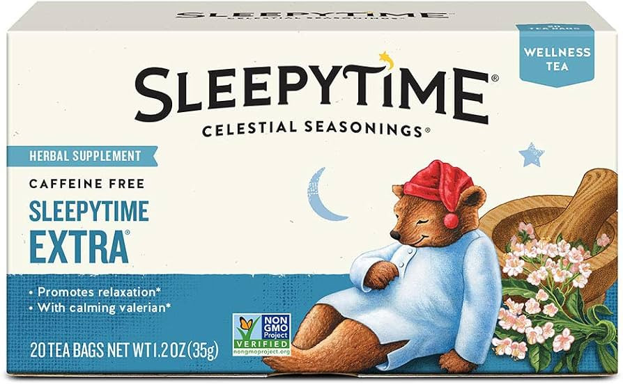Celestial Seasonings Wellness Tea, Sleepytime Extra, 20 Count Box | Amazon (US)