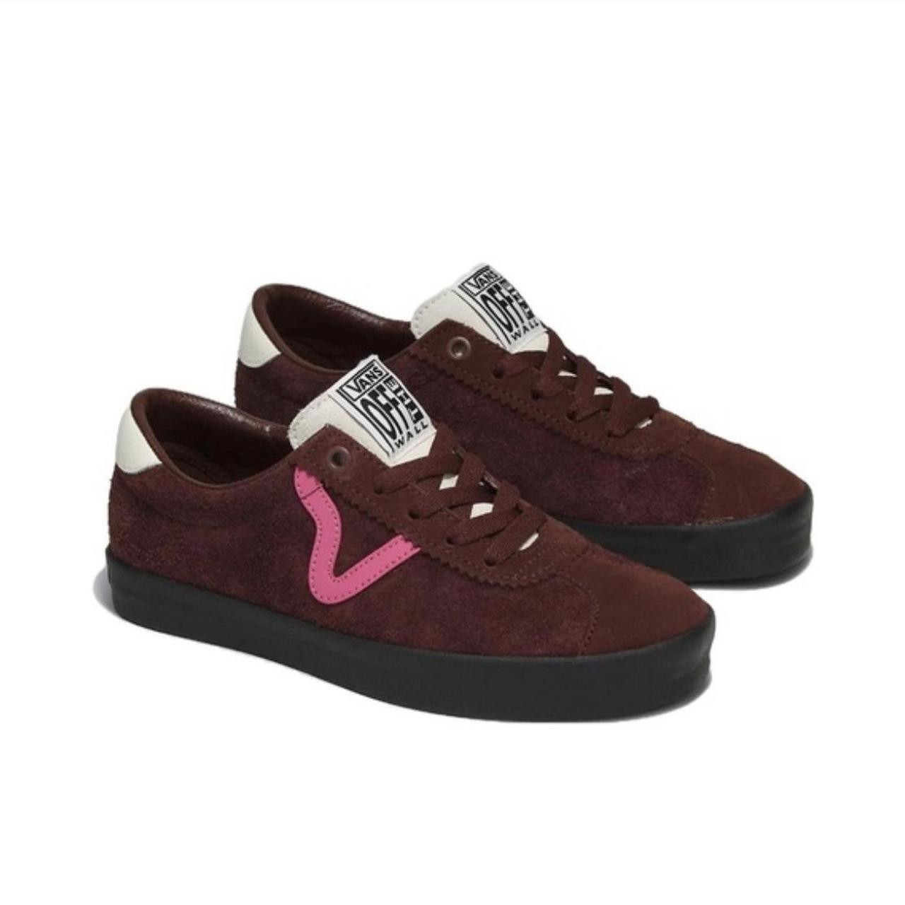 Vans Sport Low Suede (Burgundy / Pink) 

I've only... | Depop | Depop US