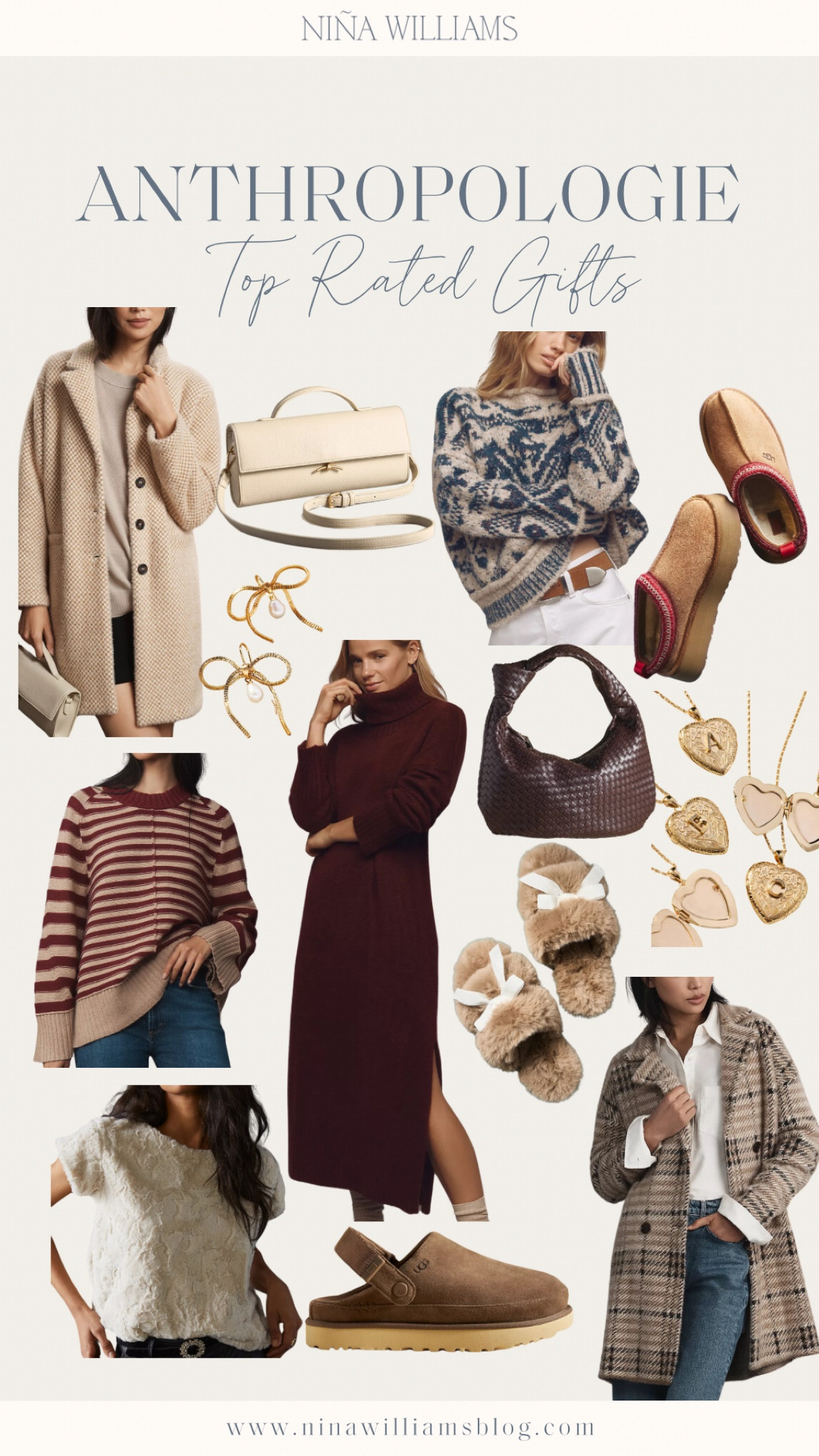 Anthro top rated gifts! Holiday gifts for moms - holiday gift guide for her - thanksgiving dress - fall coats - winter coats 

#LTKOver40 #LTKHoliday #LTKGiftGuide