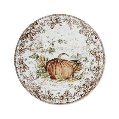 Plymouth Pumpkin Dinner Plates, Set of 4 | Williams-Sonoma