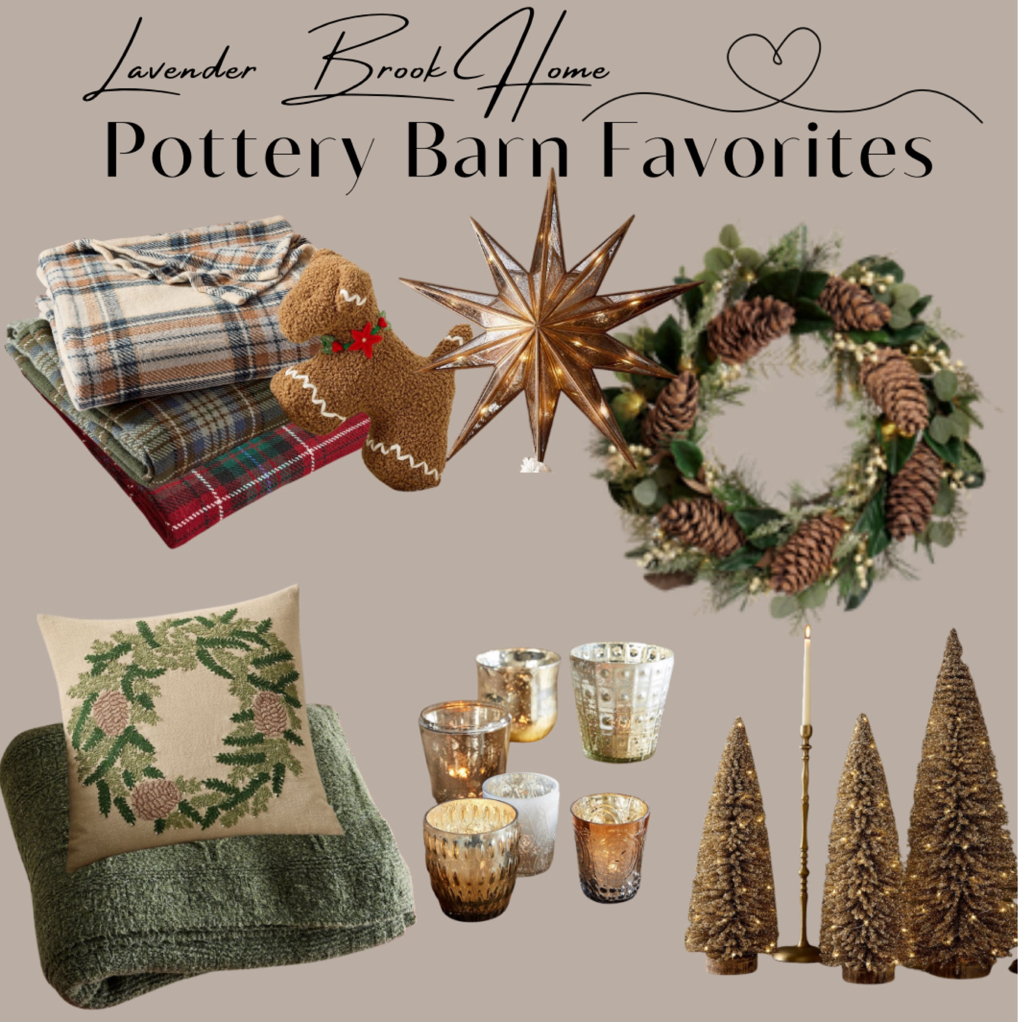 Pottery Barn Holiday Christmas Favorites 

#LTKHoliday #LTKHome #LTKSeasonal