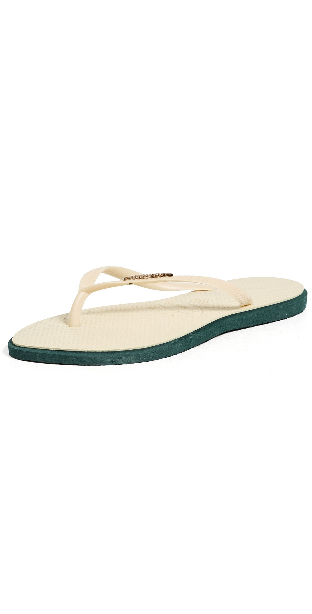 Havaianas Slim Point Sandals Pantanal Green 7/8 | Shopbop