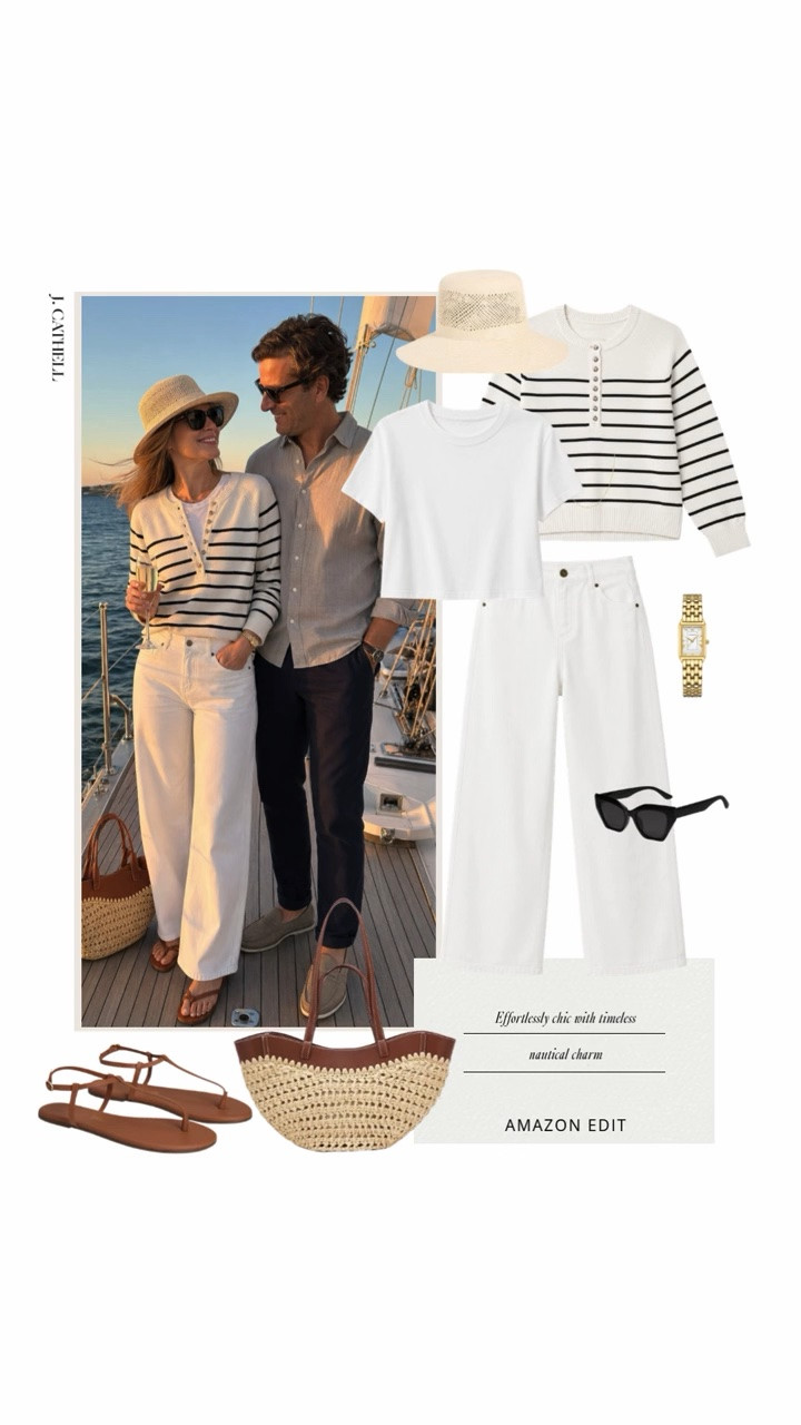 ✨ If your dream aesthetic is equal parts Nancy Meyers, breezy coastal charm, and timeless style, this edit is for you.

From crisp linen separates and classic striped knits to woven accessories and elevated home accents, I've curated my favorite Amazon finds that capture the effortless coastal grandmother look—without the designer price tag.

Whether you're refreshing your wardrobe, styling your home, or both, these chic, versatile pieces will carry you through the season with ease. Tap to shop the entire Coastal Grandmother Amazon Edit in my LTK. 🤍🌊

#LTKStyle #CoastalGrandmother #AmazonFinds #CoastalStyle #NancyMeyersAesthetic #NeutralHome #CapsuleWardrobe #AmazonHome #ClassicStyle #LTKFinds

#LTKootd #LTKSeasonal #LTKOver40