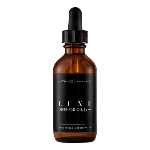 Mavwicks Fragrances Diffuser Oil (Luxe) – 2oz Premium Essential Oil Blend for Aromatherapy Diffusers, Long-Lasting Luxury Home Fragrance for Living Room, Bedroom, Office, Bathroom & Hotel | Amazon (US)