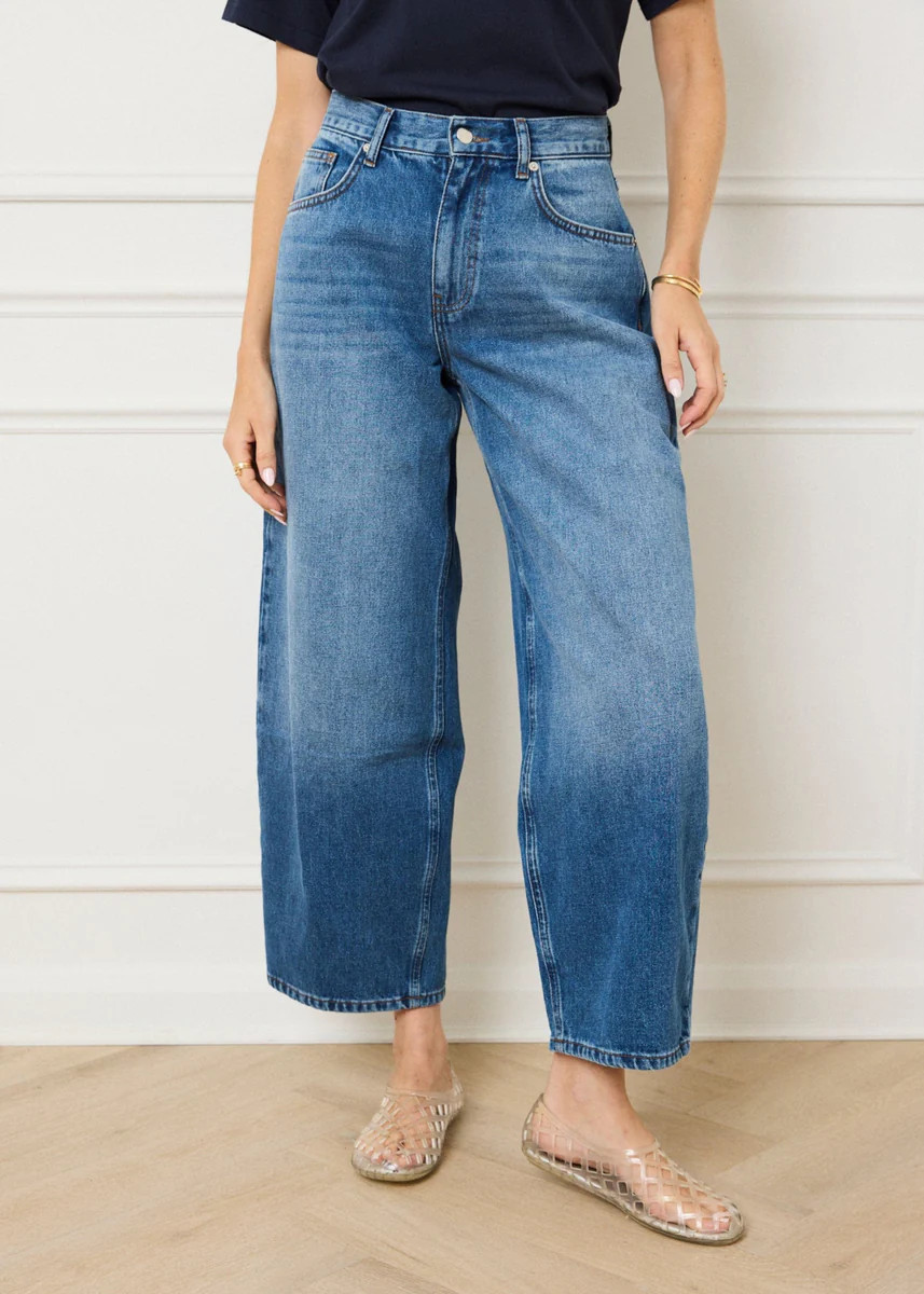 THE BLAKE BARREL JEAN - BLUE - COMING SOON | WAT The Brand