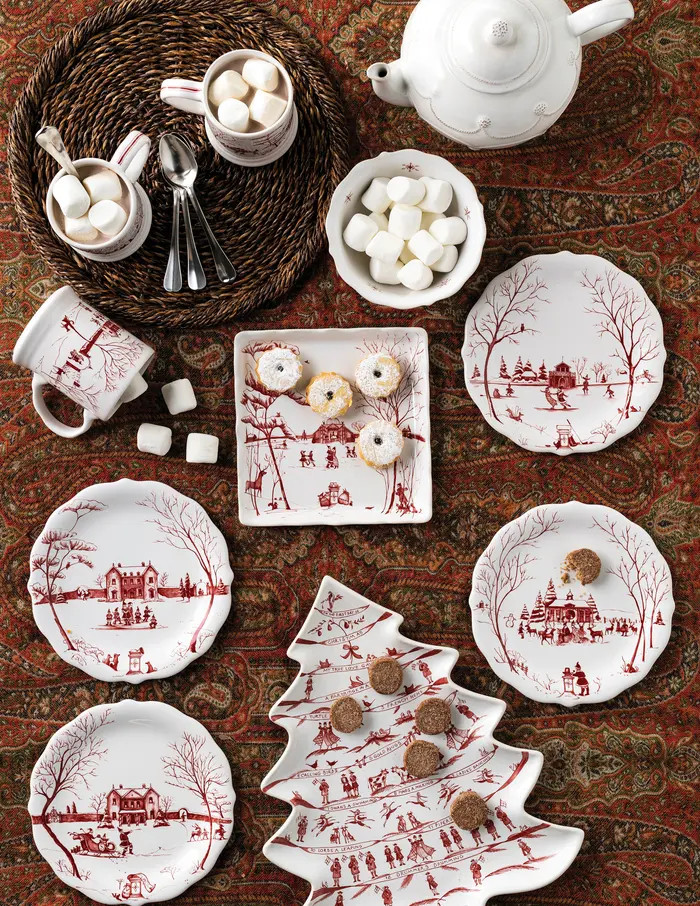 Country Estate Winter Frolic Ruby Small Tree Tray | Nordstrom