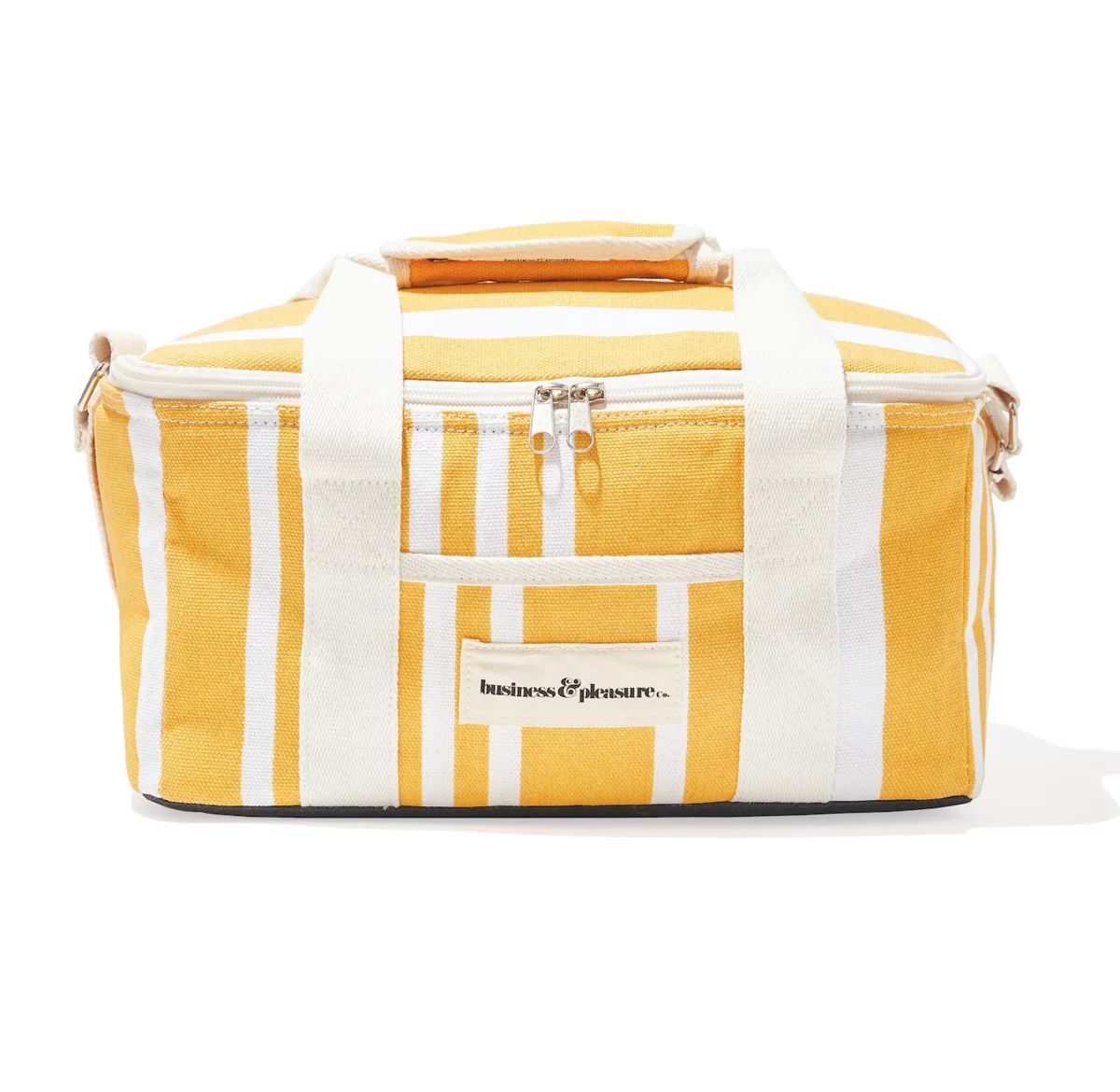 Business & Pleasure Co - The Cooler Bag - Yellow Stripe - Walmart.com | Walmart (US)