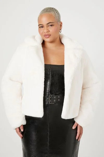 Plus Size Faux Fur Coat | Forever 21 | Forever 21 (US)