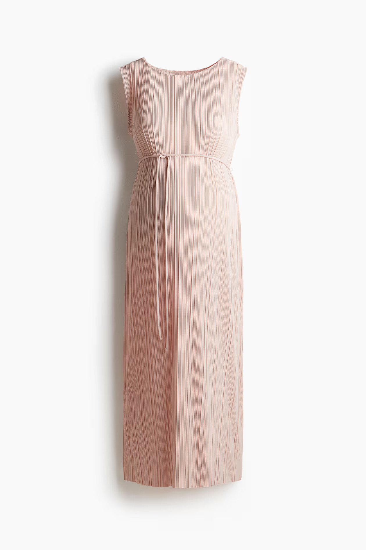 MAMA Plissé Dress - Powder pink - Ladies | H&M US | H&M (US + CA)