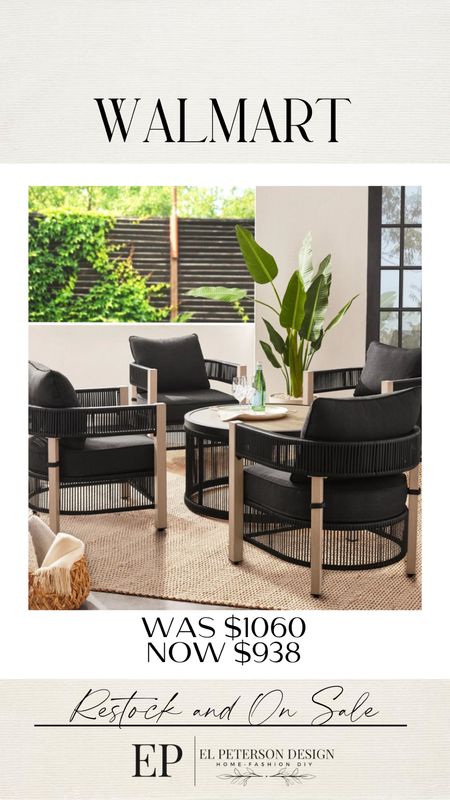 Sale alert
Outdoor conversational set

#LTKhome #LTKsalealert