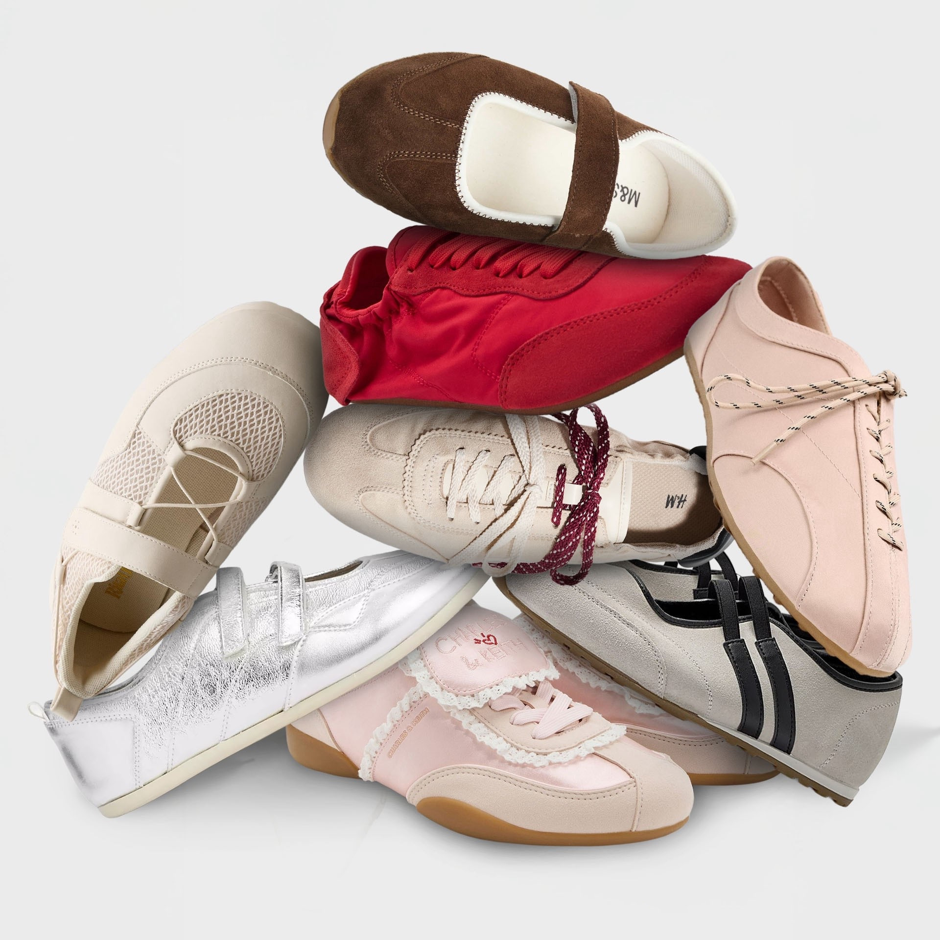 The Sneakerina Style… The must have shoe of 2026.. shop the best on the high street now. 

#LTKeurope #LTKshoes #LTKuk