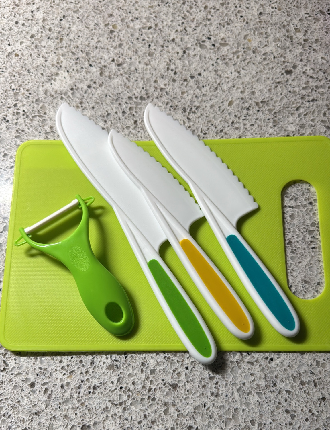 Best kid utensils for to help in kitchen and teaches them how to use knives! 

#LTKKids #LTKFamily #LTKHome
