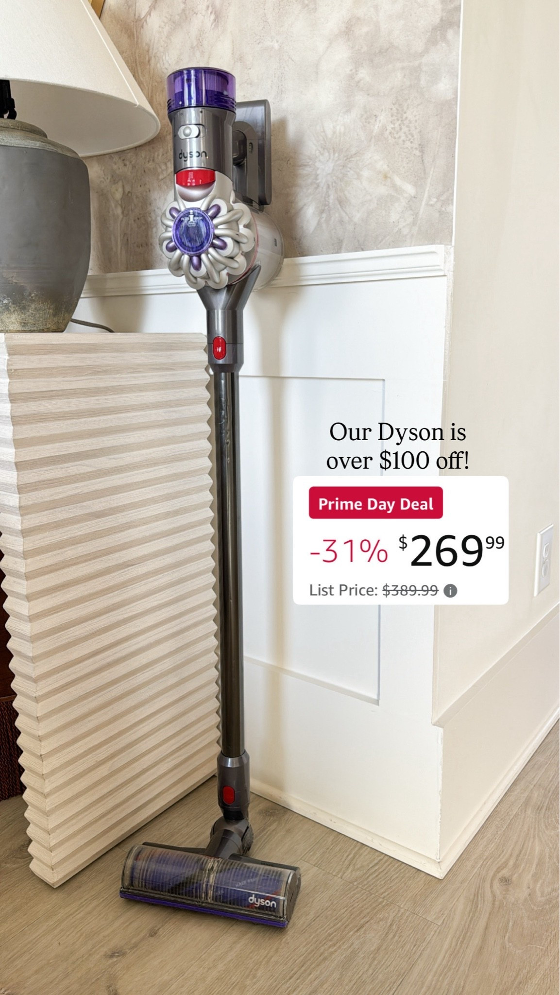 Save big on Dyson vacuums during Amazon Prime Day! Now is the time to buy if you’ve been eyeing- almost all models are now on major sale! This is our favorite go to vacuum to quickly grab for easy cleanup!

#LTKmomlife #LTKSaleAlert #LTKHome
