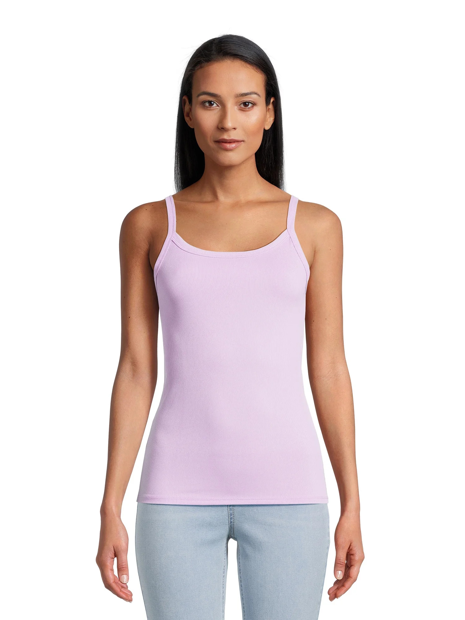 No Boundaries Ribbed Cami Top, 1 or 5-Pack, Women's | Walmart (US)