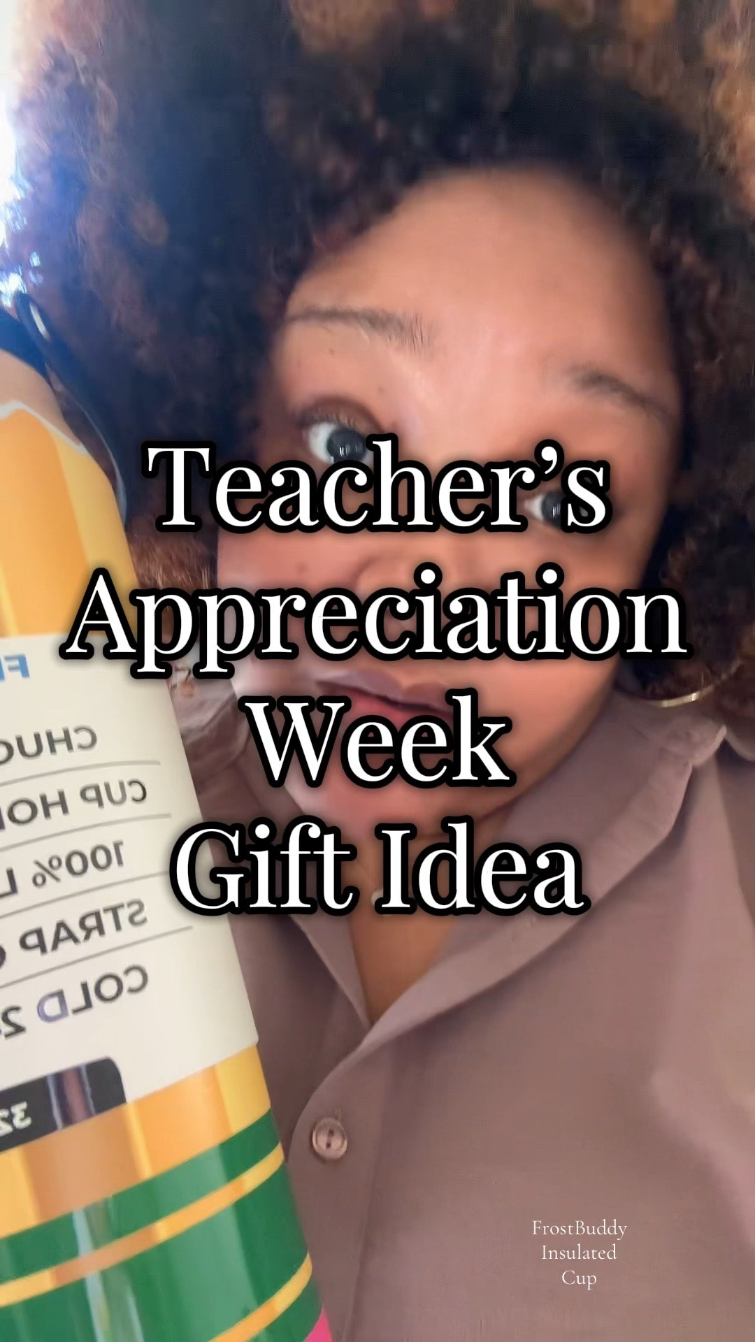 The teacher gift that actually gets used ✏️🤍
This Frost Buddy 24-hour insulated cup keeps drinks cold all day and the pencil design is too cute not to gift. Perfect for teachers, principals, counselors, and any education MVP who lives on coffee, water, or iced drinks between bells. Practical, thoughtful, and way better than another mug.
#LTKGifts
#TeacherGiftIdeas
#GiftableFinds
#FrostBuddy
#PracticalGifts

#LTKFindsUnder50 #LTKHome