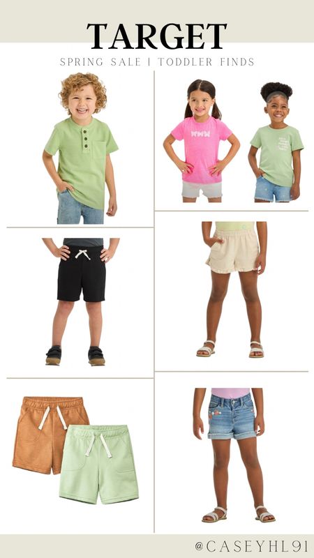 Target toddler’s clothes finds from their spring sale! Grab these tops and shorts for toddlers while they are 20% off! 

#LTKkids #LTKfindsunder50 #LTKsalealert
